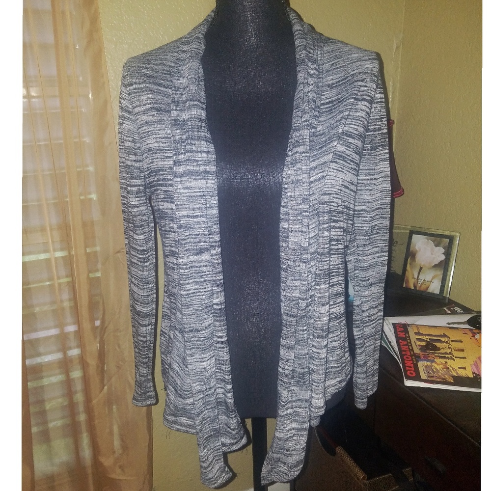 Marled Open Cardigan